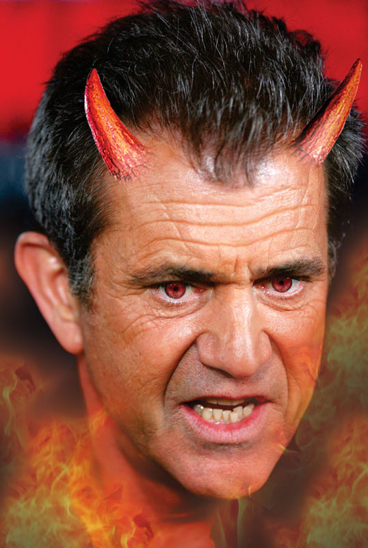 Mel Gibson awanturnikiem