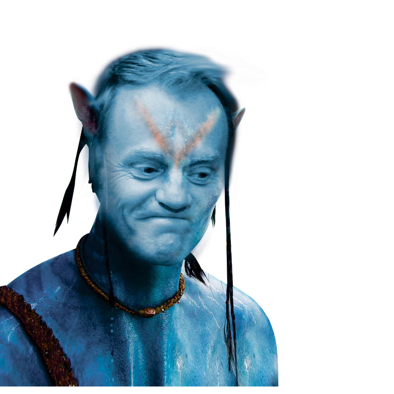 Donald Tusk jak Awatar